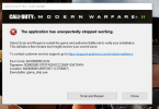 Cod MW2 crash.PNG